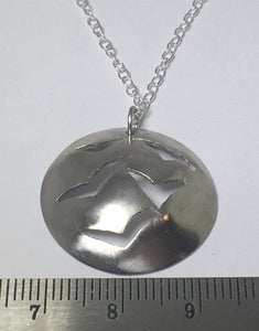 Flock of Seagulls Pendant - Lucy Symons Jewellery