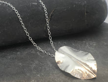 Load image into Gallery viewer, Leaf pendant - Lucy Symons Jewellery