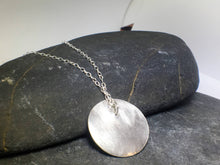 Load image into Gallery viewer, Reflections on the Sea Disc Pendant - Lucy Symons Jewellery