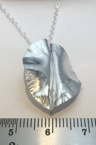 Leaf pendant - Lucy Symons Jewellery