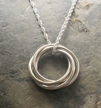 Load image into Gallery viewer, Entwined Ring Pendant - Lucy Symons Jewellery