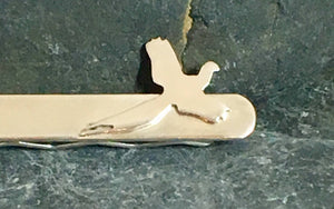 Pheasant Tie Clip - Lucy Symons Jewellery