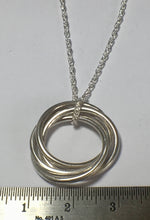 Load image into Gallery viewer, Entwined Ring Pendant - Lucy Symons Jewellery