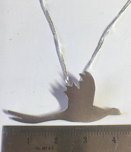 Flying Pheasant Pendant - Lucy Symons Jewellery