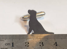 Load image into Gallery viewer, Labrador Retriever Cufflinks - Lucy Symons Jewellery