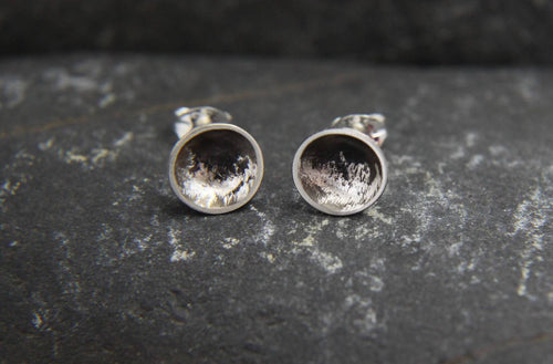 Stormy Seas Stud Earrings - Lucy Symons Jewellery
