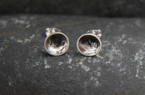 Stormy Seas Stud Earrings - Lucy Symons Jewellery