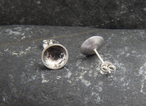 Stormy Seas Stud Earrings - Lucy Symons Jewellery