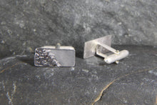 Load image into Gallery viewer, Reflections on the Sea Rectangular Cufflinks - Lucy Symons Jewellery