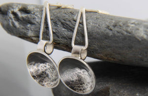 Stormy Seas Drop Earrings - Lucy Symons Jewellery