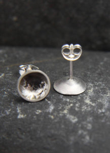 Stormy Seas Stud Earrings - Lucy Symons Jewellery