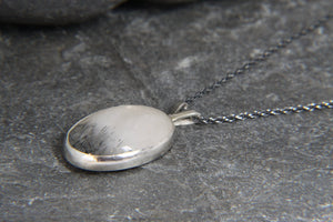 Tourmilated Quartz Pendant - Lucy Symons Jewellery