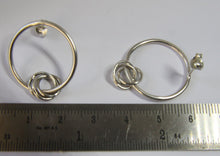 Load image into Gallery viewer, Entwined Rings Earrings - Lucy Symons Jewellery