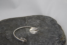 Load image into Gallery viewer, Leaf Bangle - Lucy Symons Jewellery