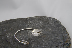 Leaf Bangle - Lucy Symons Jewellery