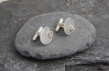 Load image into Gallery viewer, Entwined Ring Cufflinks - Lucy Symons Jewellery