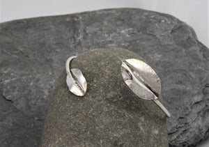 Leaf Bangle - Lucy Symons Jewellery