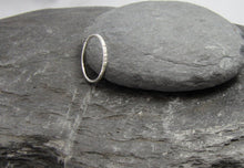 Load image into Gallery viewer, Hammered Skinny Stacking Ring - Lucy Symons Jewellery