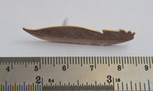 Load image into Gallery viewer, Copper Feather Lapel Pin - Lucy Symons Jewellery