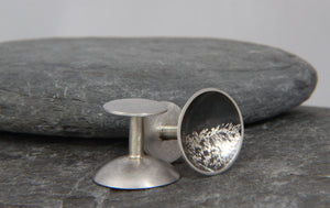 Stormy Seas Cufflinks - Lucy Symons Jewellery
