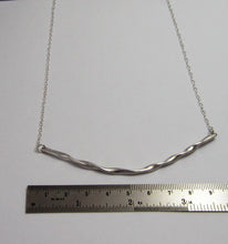 Load image into Gallery viewer, Rolling Waves Bar Necklace - Lucy Symons Jewellery